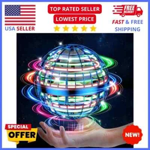 Fun Flying Orb for Kids: Hand Drone, Boomerang & Fidget Spinner Ages 6-10+ - Picture 1 of 6