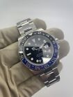 2014 Rolex Gmt Master Ii Batman Blnr Blue Black 40mm Steel Watch 116710blnr B+p