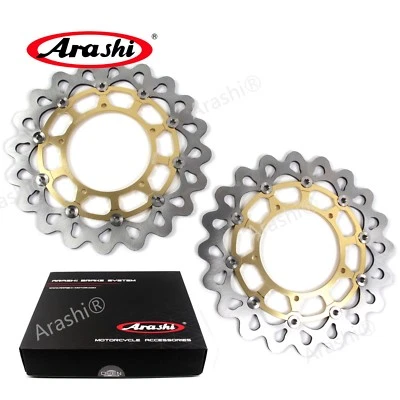 320mm Front Brake Disc Rotor Fit Yamaha YZF R1 2004-2006 2015-2021 2020 YZF-R1 - Image 1 of 4