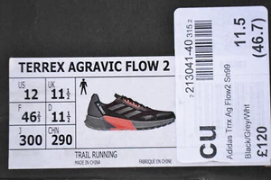 Adidas Herren Laufschuhe TERREX AGRAVIC FLOW 2 schwarz/rot GZ8887 UVP 120€ - Bild 1 von 27