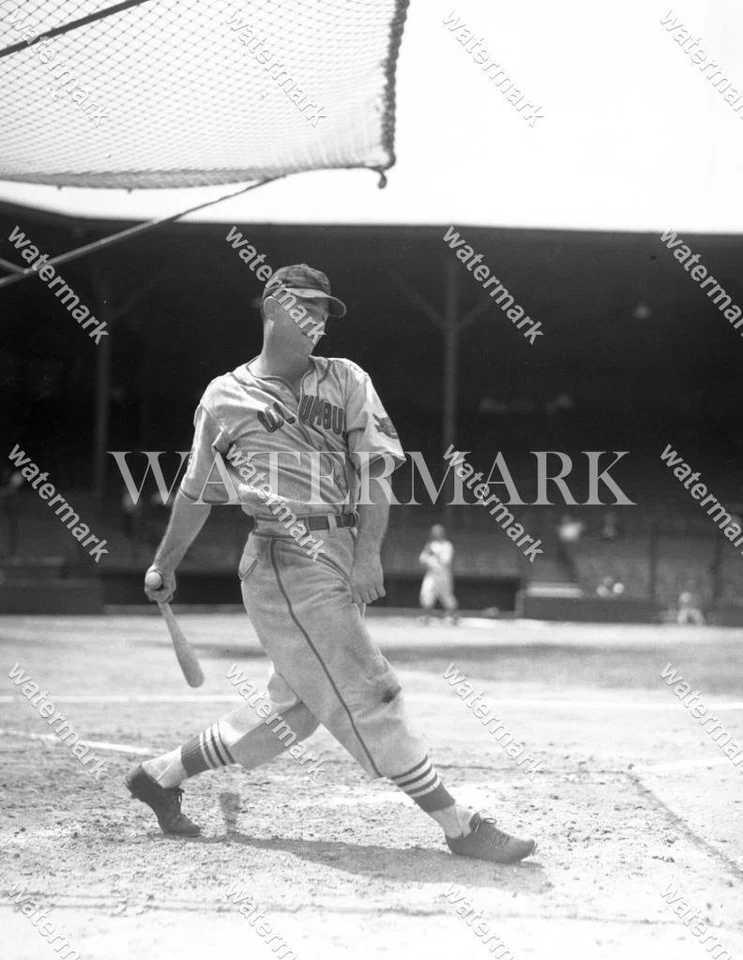 Foto de béisbol BO987 Larry Barton Columbus Red Birds 8x10 11x14 16x20 Foto 1 de 1
