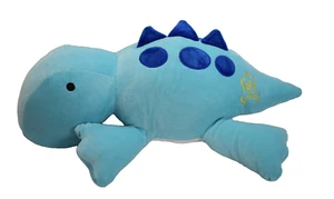 Cute Weighted Stuffed Animals Plush 24" Soft Blue Dinosaur 4lb Plush Toy Pillow - Picture 1 of 7