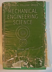 Mechanical Engineering Science Vol Two by J D Walker 1954 English Universities - Picture 1 of 13