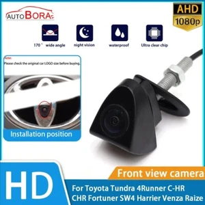 Front View Camera for Toyota Tundra 4Runner C-HR CHR Fortuner SW4 Harrier Venza - Picture 1 of 14