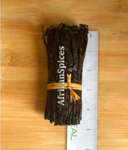 40 Madagascar Grade B Extract Grade Bourbon Vanilla Beans - Picture 1 of 5