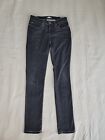 Eileen Fisher Jeans 4 29x31.5 * Skinny Black Mid Rise Stretch Altered READ