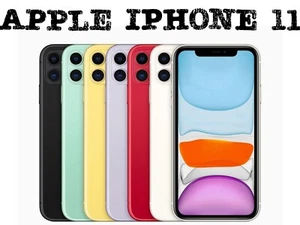 New Apple iPhone 11, 128GB, Unlocked smartphone, never used, aL colours - Picture 1 of 5