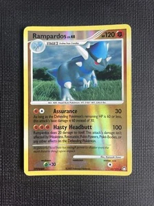 Rampardos Reverse Holo Pokemon Karte 33/123 Mysteriöse Schätze moderates Spiel - Bild 1 von 11