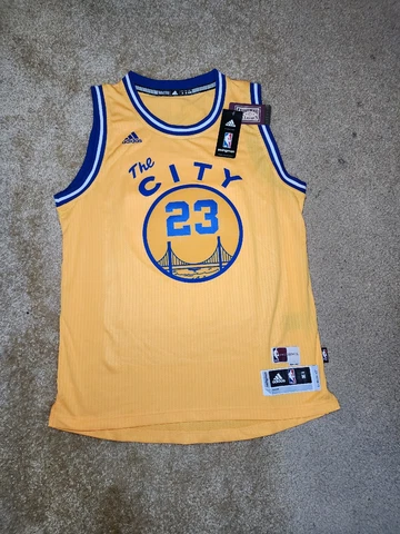 Vintage Adidas Golden State Warriors Jason Richardson The City Swingman Jersey M Cover
