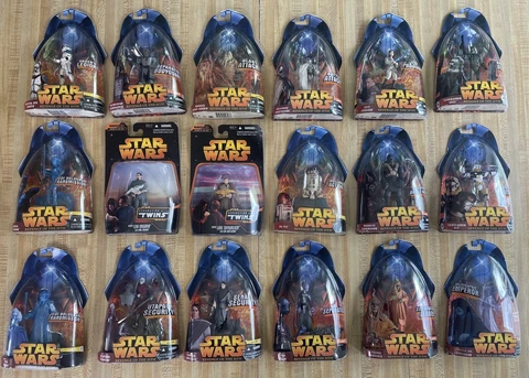 18 New Star Wars Revenge of the Sith 3.75 Figures Collection Hasbro Exclusive Cover
