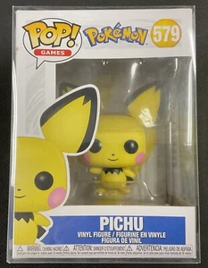 PICHU Funko Pop Games 579 Pokemon TCG Vinyl Figure w/Protector - Picture 1 of 7