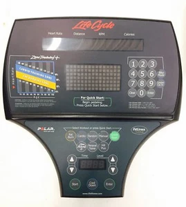 Life Fitness 95R 9500 HR Liegerad Display Konsole Panel & PCB LifeCycle - Bild 1 von 2