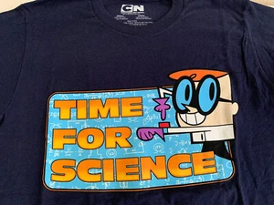 Cartoon Network Time for Science Boy's Small  Blue  T\Shirt - New - Picture 1 of 5