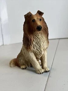 Castagna großer Resin Collie Hund Made in Italy 1987 4,5" T - Bild 1 von 14
