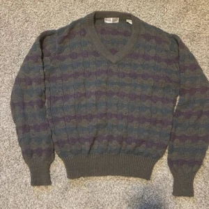 Suéter Michael Jordan By Lowell Dreyfus Grande Vintage Unisex 100% Lana Pura - Imagen 1 de 8