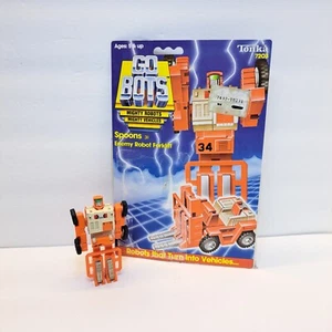 GO-BOTS GOBOTS Tonka LÖFFEL 31 mit Kartenrücken Bandai 1984 - Bild 1 von 14