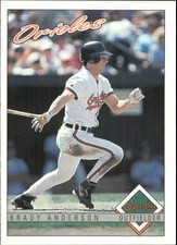 1993 O-Pee-Chee Baseball Card #16 Brady Anderson ORIOLES R20326