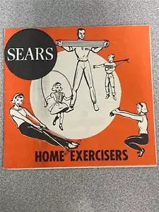 Sears HOME EXERCISERS bodybuilding muscle exercise course/chart - Picture 1 of 4