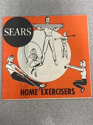 Sears HOME EXERCISERS bodybuilding muscle exercise course/chart - Image 1 of 4
