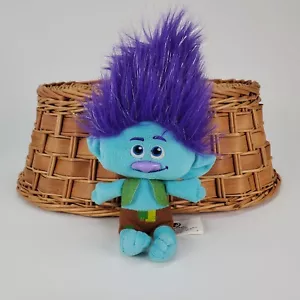 Dreamworks 8" Trolls World Tour Plush Stuffed Animal Toy Doll Purple Hair - Picture 1 of 7