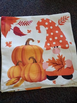 4 Fall Decorative Pillow Cases - Image 1 of 4