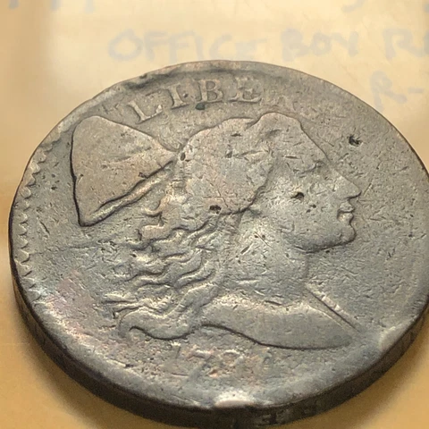 1794 S-56 R-3 Office Boy Rev Liberty Cap Large Cent Nice Eye Appeal Cover