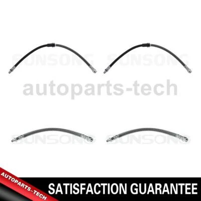 4x Manguera hidráulica de freno trasero delantero Sunsong para Mercedes-Benz GLK250 2013~2015 Foto 1 de 4