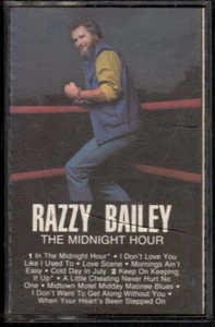 Razzy Bailey The Midnight Hour Cassette Tape 1984 RCA Records Free Shipping - Picture 1 of 3