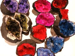 Lucky Dip Reduced Price SECONDS Atlas Mountain Crystal Geode Bargain gift - Picture 1 of 4