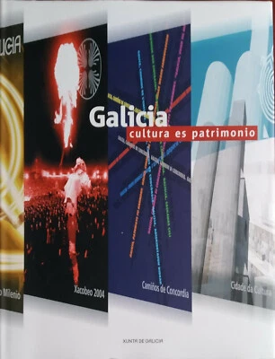GALICIA CULTURA ES PATRIMONIO 328 PAGINAS CASTELLANO 33X25 CM TAPA DURA LUJO - Imagen 1 de 4