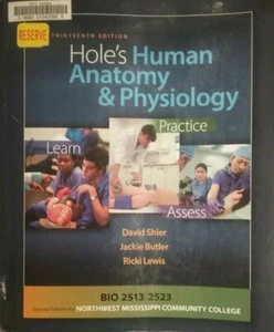 Hole's Human Anatomy & Physiology Bio 2513 / 2523 Special Edition - Picture 1 of 11