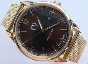 Mercedes Benz Classic Racing Heritage Sport Car Accessory Swiss Automatic Watch - Picture 1 of 24