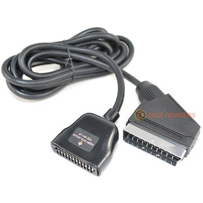 ATARI JAGUAR RGB SCART CABLE TV AUDIO/VIDEO LEAD - 2 METRE - Image 1 of 3