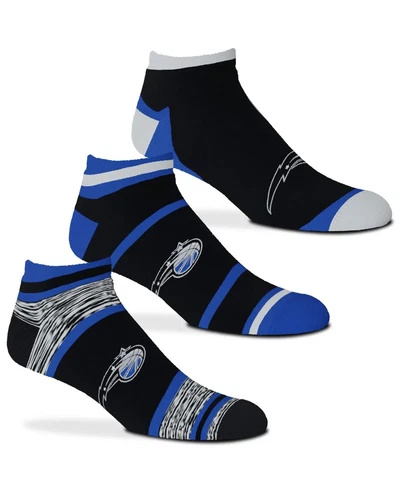 For Bare Feet Orlando Magic Cash Three-Pack Ankle Socks Cover