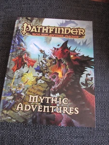 PATHFINDER RPG MYHTIC ADVENTURES PAIZO NEW VGC DUNGEON DRAGON 3.5E 5E HB HC - Picture 1 of 2