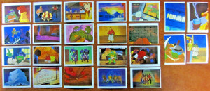 Teenage Mutant Ninja Turtles TMNT album stickers lot 26 Mirage Diamond 1989 1990