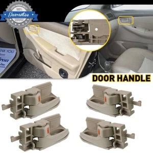 Set of 4 Interior Inside Inner Door Handle Beige For Toyota Corolla 2003-2008 O - Picture 1 of 10