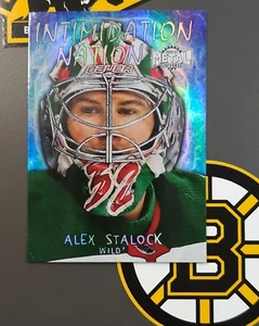2020-21 Skybox Metal Universe #IN-32 Intimidation Nation Alex Stalock - Picture 1 of 2