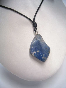 Ciondolo in ARGENTO 925 con SODALITE naturale - pendente pietra dura - - Foto 1 di 3