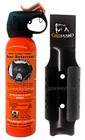 UDAP Pepper Power Bear Spray Repellant w/ Black Griz Guard Holster 