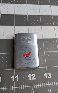 1960 Zippo US Air Force NCO Open Mess Omaha Station Lighter - Picture 1 of 6