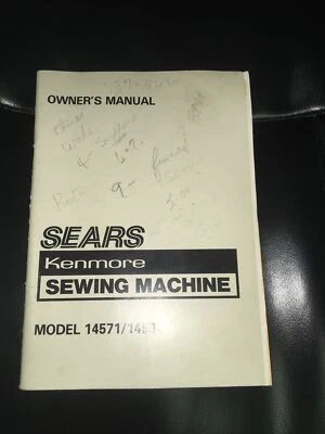Original Sears Kenmore Sewing Machine Instruction Book Model 1457/14501 - Image 1 of 4