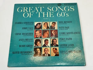 vinyl record Great Songs Of The 60's Vol 1 Columbia CSP 331 Kroger  LP - Picture 1 of 9