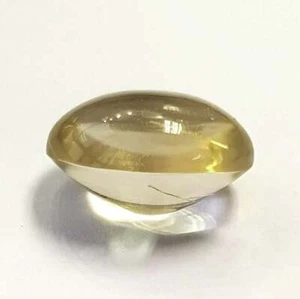 Golden Rutilated Quartz 15.53 carat Oval Cabochon 17x14mm,Natural Loose Gemstone - Picture 1 of 4
