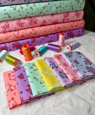 Paquete de tela 7 piezas -What a Ditz-True Colors 2025 de Tula Pink for Free Spirit Fab Foto 1 de 4