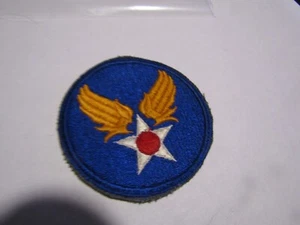 ORIGINAL MILITARY PATCH SEW ON WW2 ERA NO GLOW US ARMY AIR FORCES - Picture 1 of 2