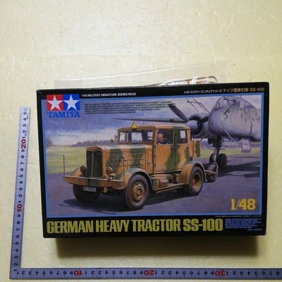Trattore pesante tedesco 1/48 TAMIYA SS-100 non assemblato - Immagine 1 di 4