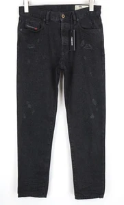DIESEL Mharky 088AD W29/L32 schwarze Button-Fly Herrenjeans Skinny reine Baumwolle - Bild 1 von 9