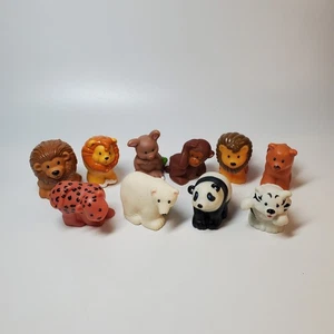 Fisher Price Little People Noah's Ark Animal Lot of 10 Lions Bears Monkey Rabbit - Picture 1 of 13