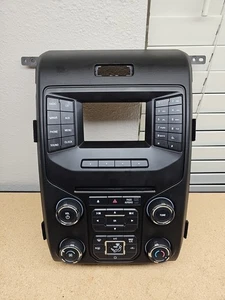 Panel de control de temperatura radio tablero Ford F150 13-14 bisel EL3T-18A802-BA3JA6 (A4) - Imagen 1 de 10